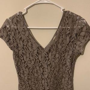 Banana Republic Flower and Leaf pattern blouse
